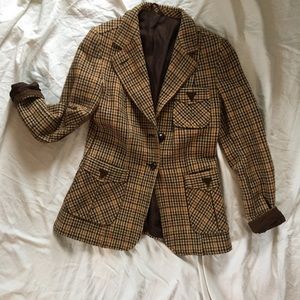 Tweed blazer vintage